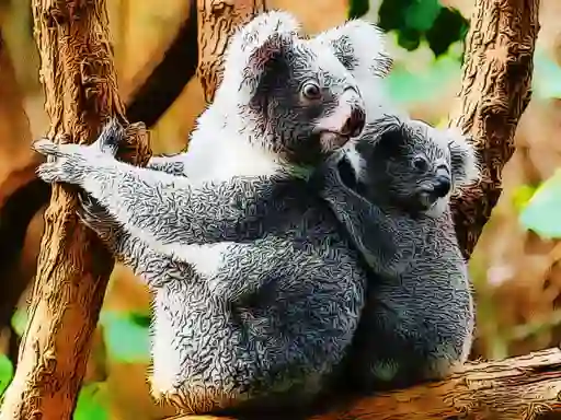 Joc Cute Baby Koala Bear on-line
