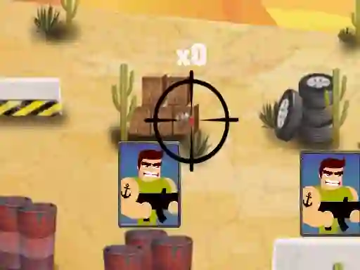 Joc 2D War Friends Shooting on-line