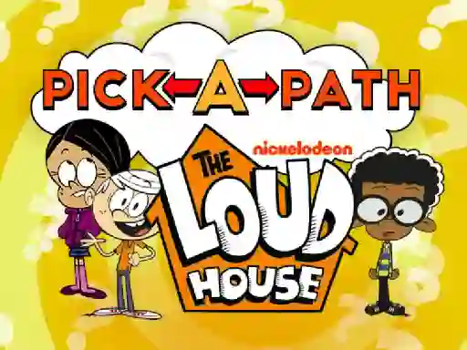 Joc The Loud House Pick-a-Path on-line