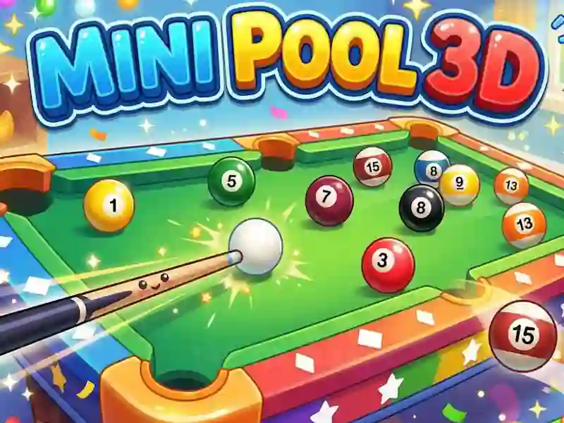 Joc Mini Pool 3D on-line