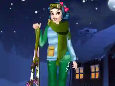 Joc Princess Winter Skiing on-line