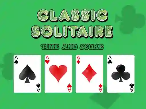 Joc Classic Solitaire: Time and Score on-line