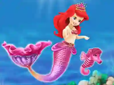 Joc Baby Mermaid Princess Dress Up on-line