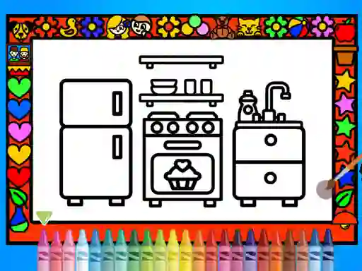 Joc Color and Decorate Rooms on-line