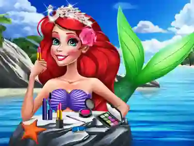 Joc Princesses: summer makeup on-line