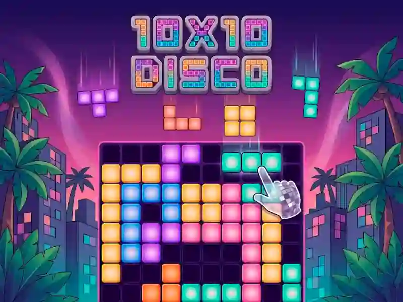 Joc 10x10 Disco on-line