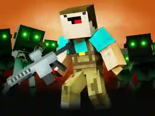 Joc Noob Shooter Zombie on-line