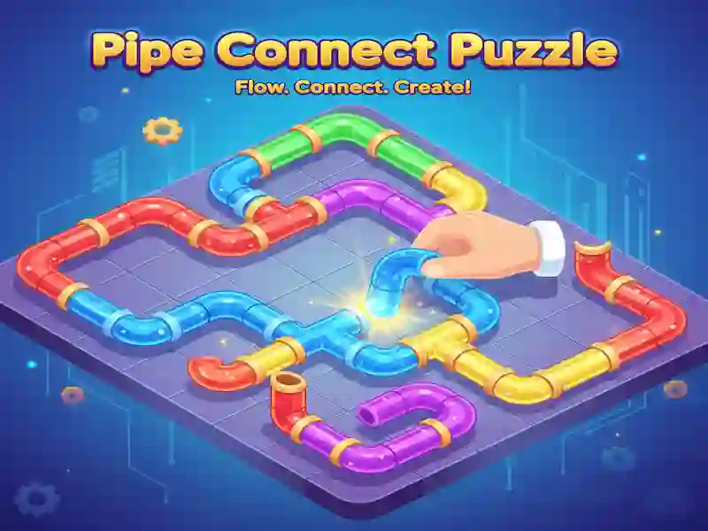 Joc Pipe Connect Puzzle on-line
