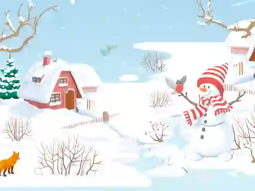 Joc Snowman Slide on-line