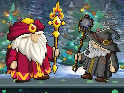 Joc Wizard Santa Jump on-line