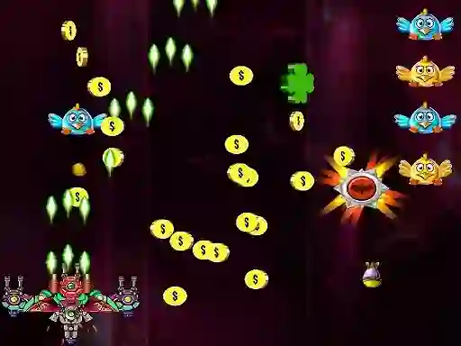 Joc Space Attack Chicken Invaders on-line