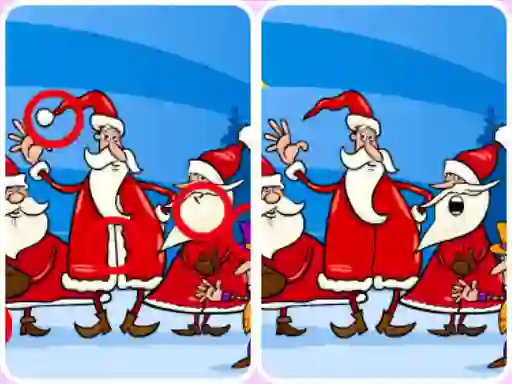 Joc Christmas Photo Differences-2 on-line