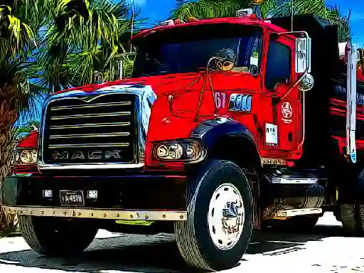 Joc American Trucks Jigsaw on-line