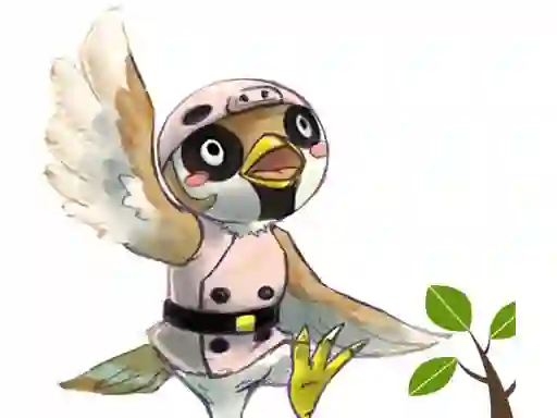 Joc Sparrow Flappy on-line