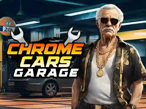 Joc Chrome Cars Garage on-line
