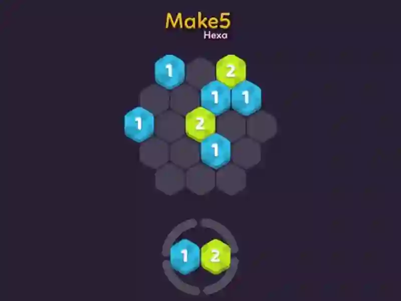 Joc Make 5 Hexa on-line