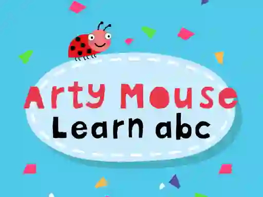 Joc Arty Mouse Learn Abc on-line