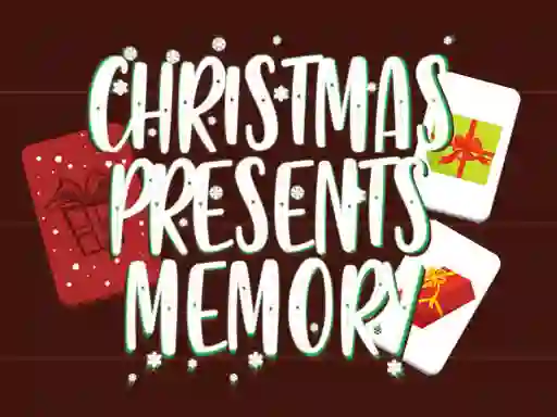 Joc Christmas Presents Memory on-line