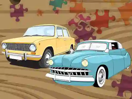 Joc Old Timer Car Jigsaw on-line