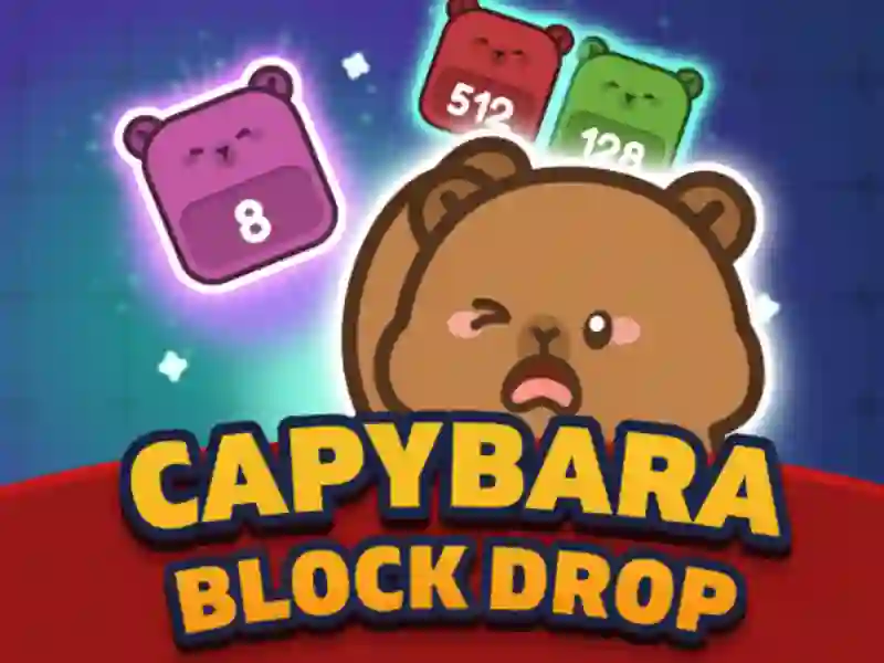Joc Capybara Block Drop on-line