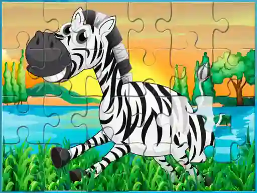 Joc Happy Animals Jigsaw on-line