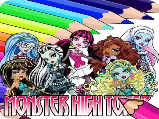 Joc Coloring Book for Monster High on-line