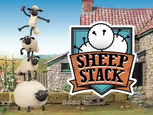 Joc Shaun The Sheep Sheep Stack on-line