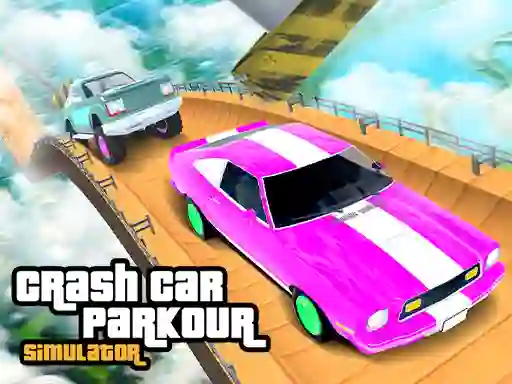 Joc Crash Car Parkour Simulator on-line