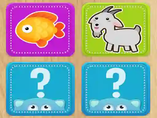 Joc Find Animals Pair on-line