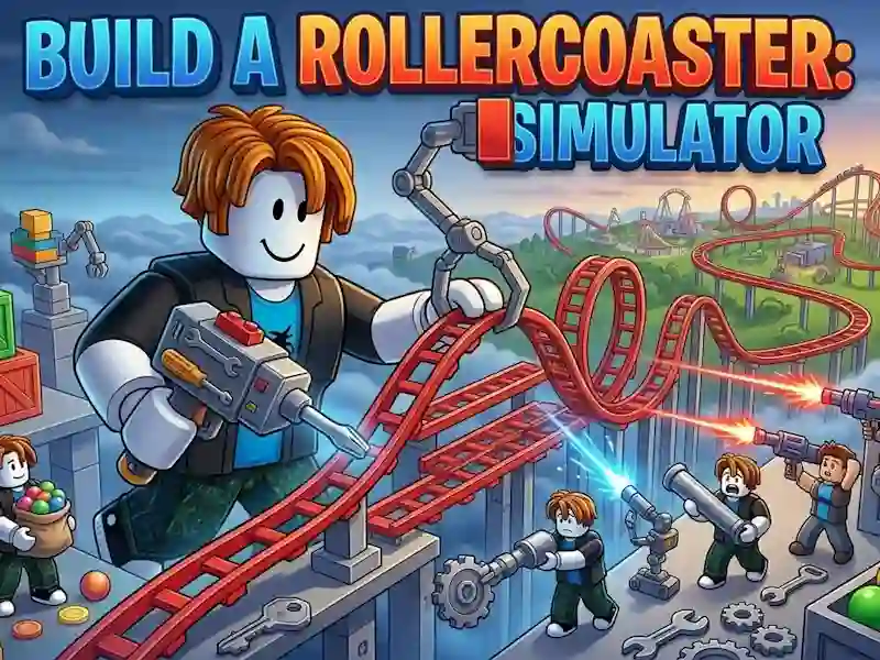 Joc Build a Rollercoaster: Simulator on-line