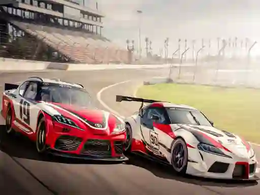Joc Racing Cars Puzzle on-line