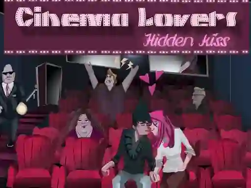 Joc Cinema Lovers : Hidden kiss on-line