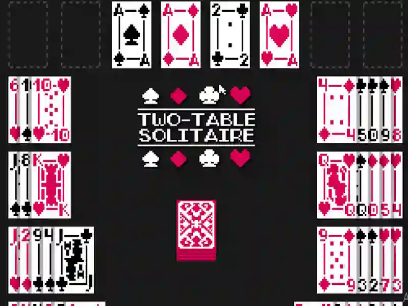 Joc Two-Table Solitaire on-line