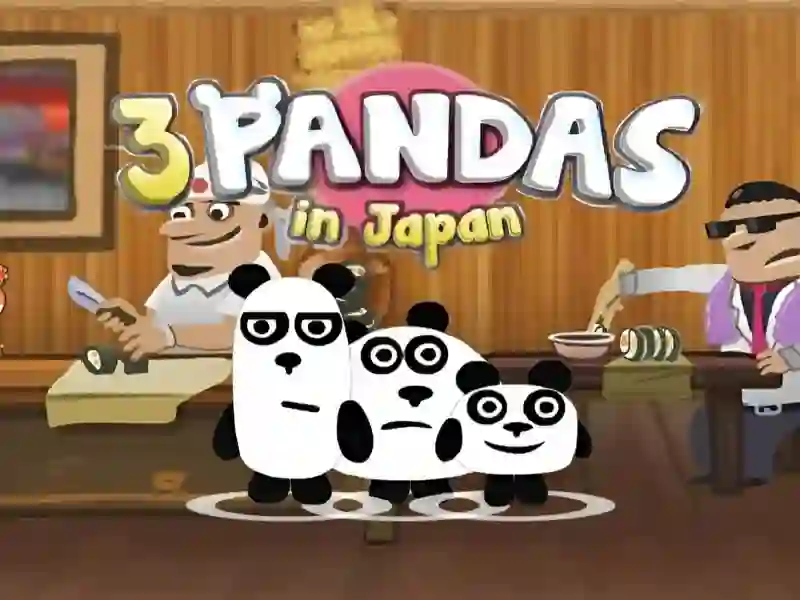 Joc 3 Pandas In Japan HTML5 on-line