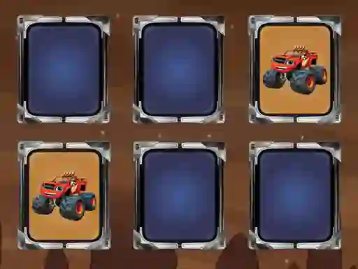 Joc Monster Trucks Memory on-line