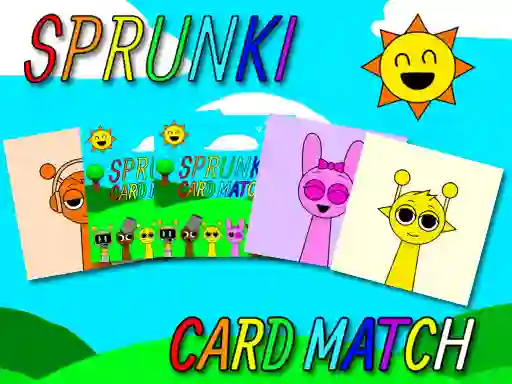 Joc Sprunki Memory Card Match on-line