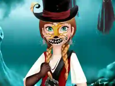 Joc Halloween Face Art on-line