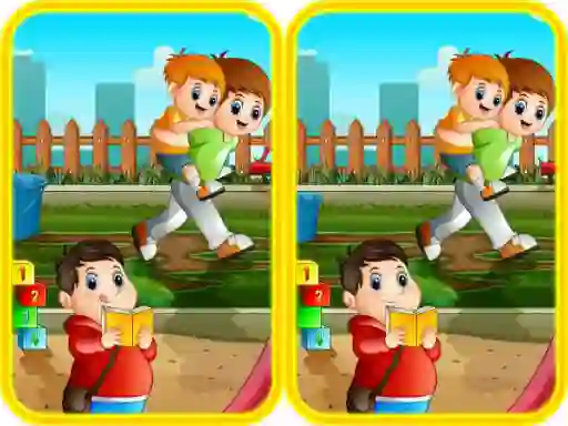 Joc Public Park Differences on-line