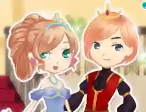 Joc Rromantic royal couple on-line
