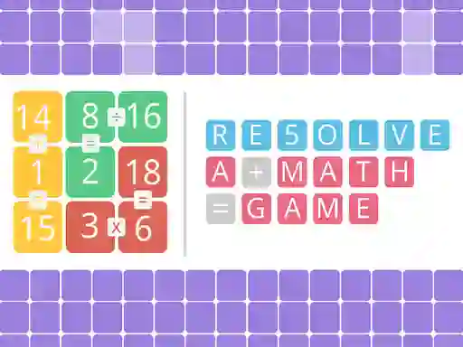 Joc Resolve a math game on-line