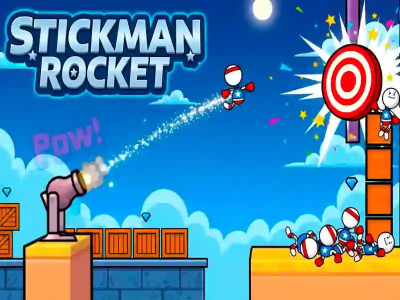 Joc Stickman Rocket on-line