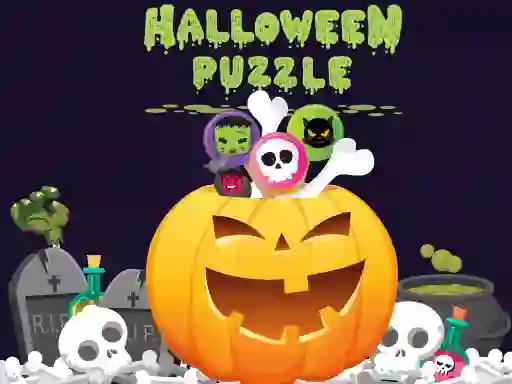 Joc Halloween Puzzle on-line