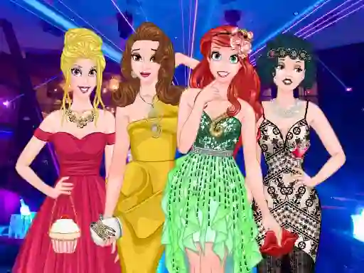 Joc  Princesses Graduation Party Night on-line