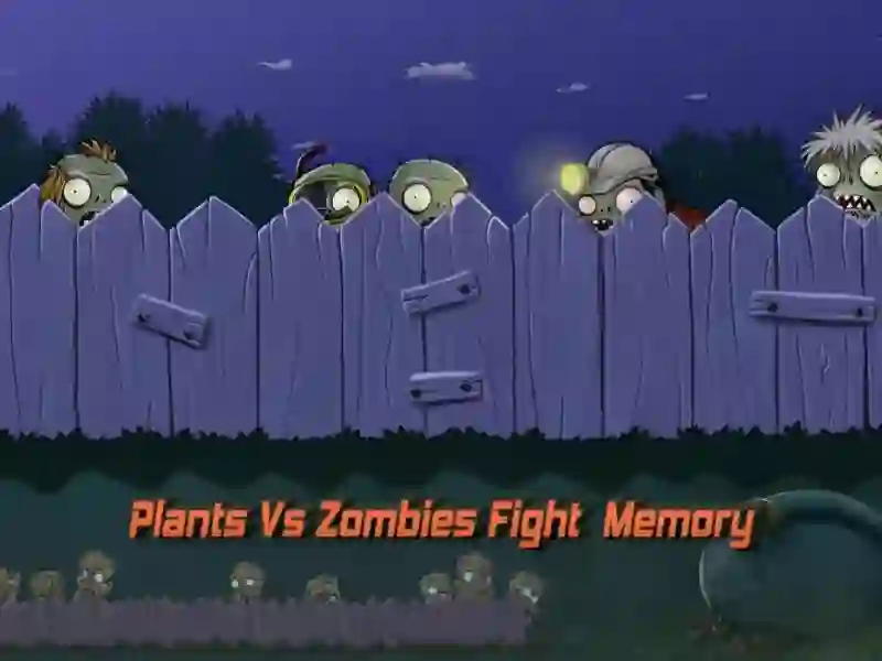 Joc Plants vs Zombies Fight Memory on-line