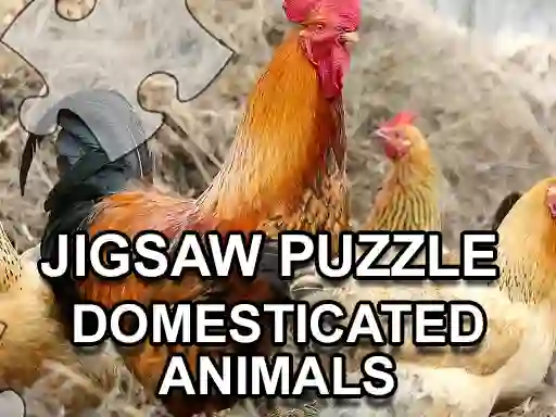 Joc Jigsaw Puzzle Domesticated Animals on-line