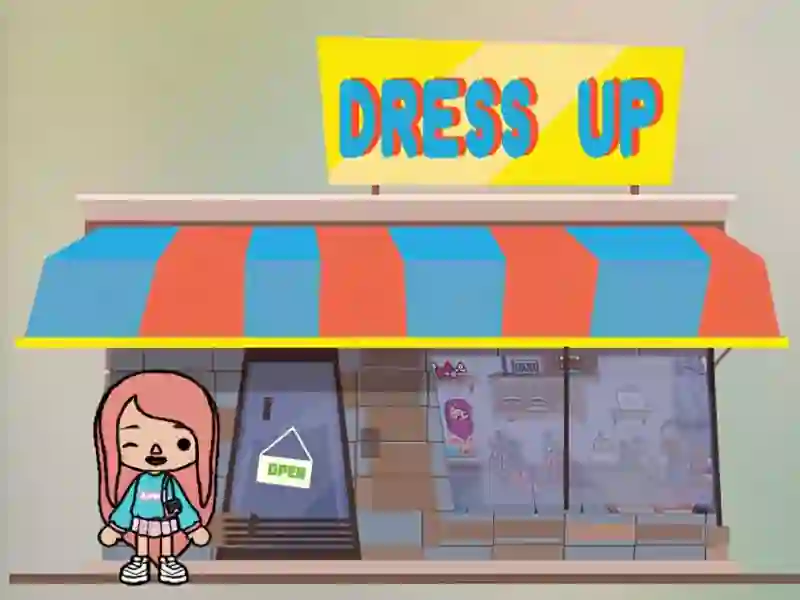 Joc Dress up Toca Boca Fan on-line