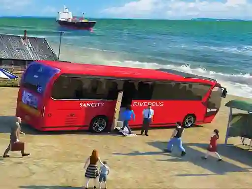 Joc Water Surfer Bus Simulation Game 3D on-line