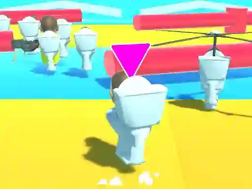 Joc Fall Boys Skibidi Toilet on-line