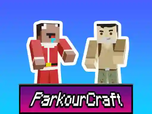 Joc Parkour Craft Noob Steve on-line