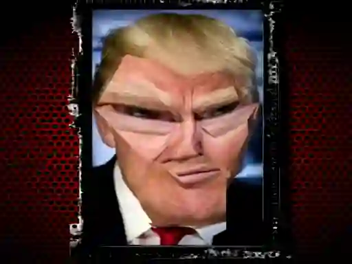 Joc Trump Funny face on-line